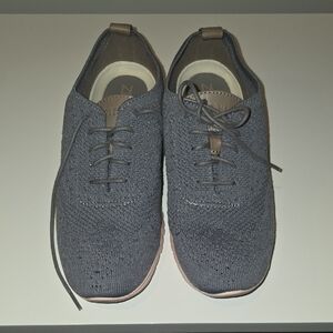 Women's Stylish Knit Sneakers in Gray Cole Haan